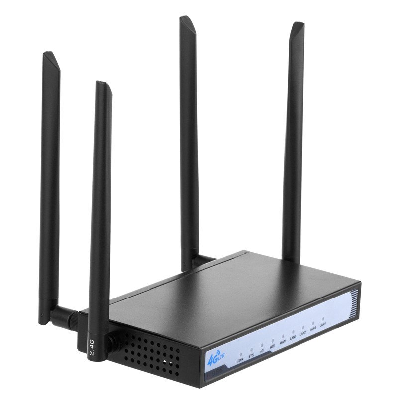 M2M Lot Gateway 2.4G 300Mbps Unlocked Industrial Openwrt VPN Modem 3G 4G Wifi Wireless Router